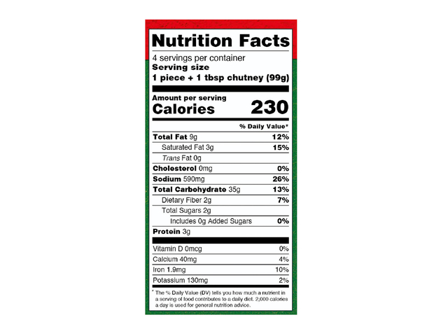 Onion Rava Masala Dosa 4p-14oz