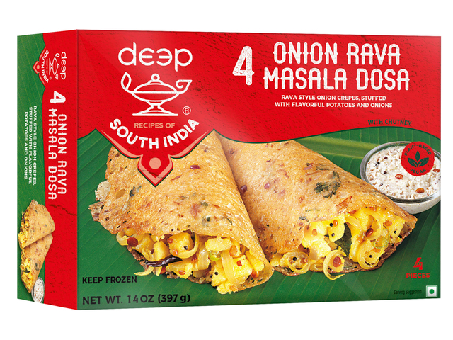 Onion Rava Masala Dosa 4p-14oz