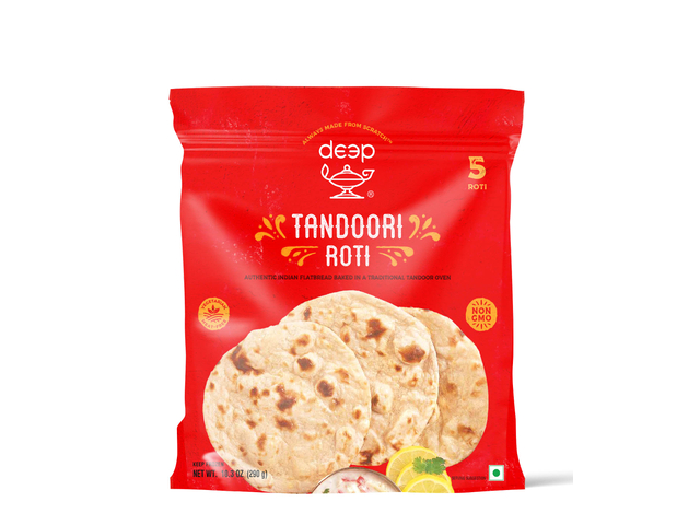 Tandoori Roti (5 pieces) (10.25oz)