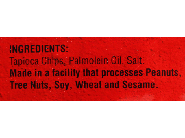 Tapioca Chips 7Oz