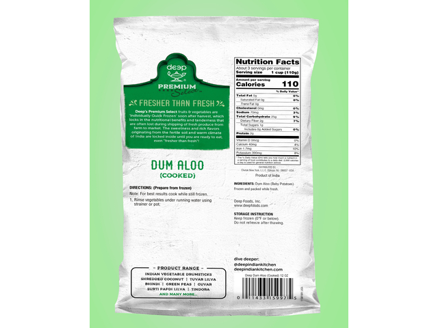 Dum Aloo (Cooked) (12oz)