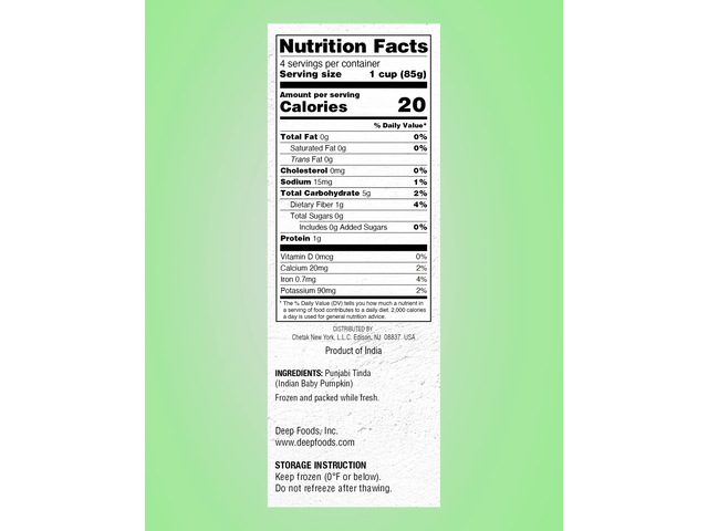 Punjabi Tinda (12oz)