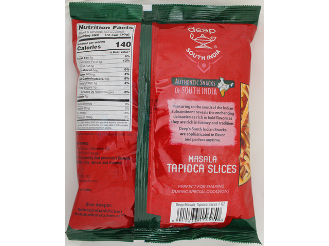 Tapioca Slices Masala (7oz)