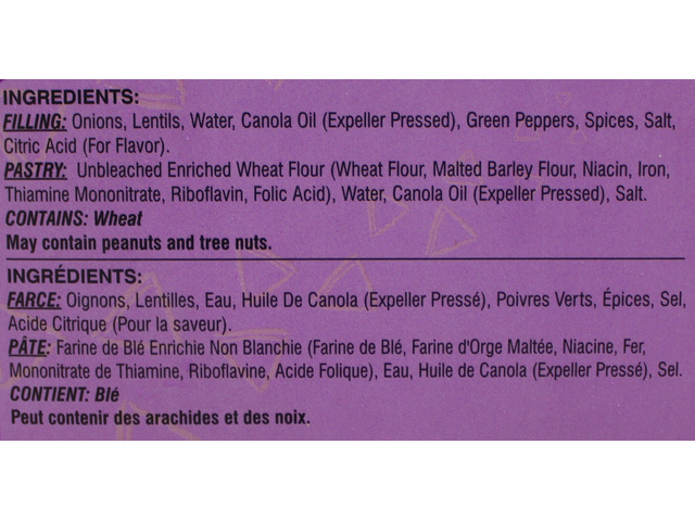 Spicy Lentil Samosas (24 pieces) (22.4oz)