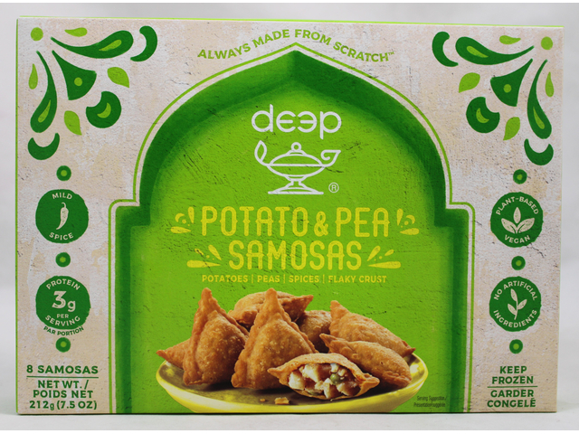Potato & Pea Samosas (8 pieces) (7.5oz)