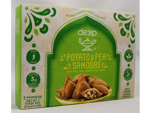 Potato & Pea Samosas (8 pieces) (7.5oz)