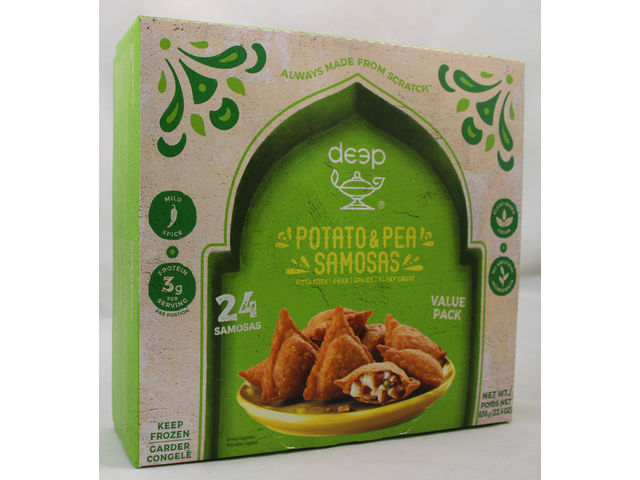 Potato & Pea Samosas  (24 pieces) (22.4oz)