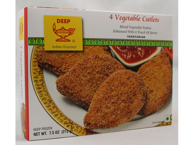 Vegetable Cutlets 4pc-7.5oz