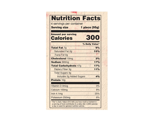 Reshmi Garlic Naan (4 pieces) (13.4oz)