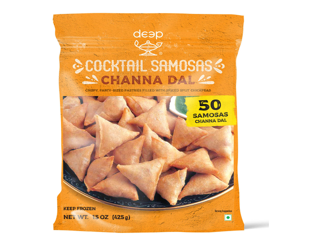 Cocktail Samosas-Channa (50 pieces) (15oz)