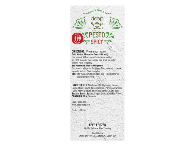 Spicy Pesto Quick Cups (10oz)