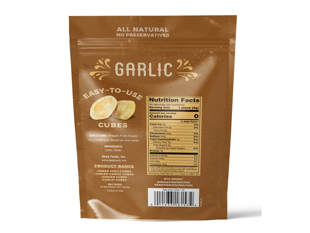 Garlic Cubes 7 Oz