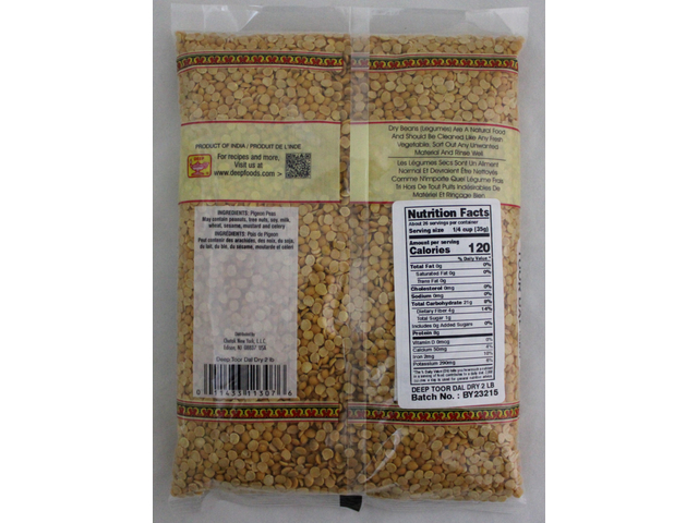 Toor Dal Dry 2 lb