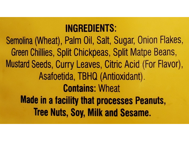 Instant Onion Upma 3.5 Oz