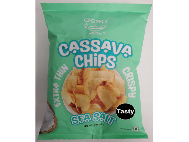 Cassava Chips Sea Salt 5Oz