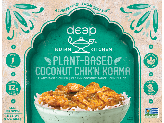 Plant-Based Coconut Chik'n Korma