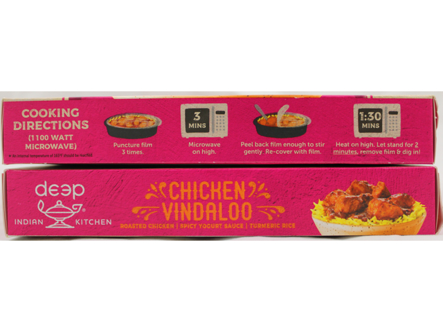 Chicken Vindaloo W/Tumeric Rice 9oz