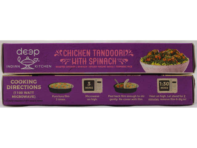 Chicken Tandoori with Spinach