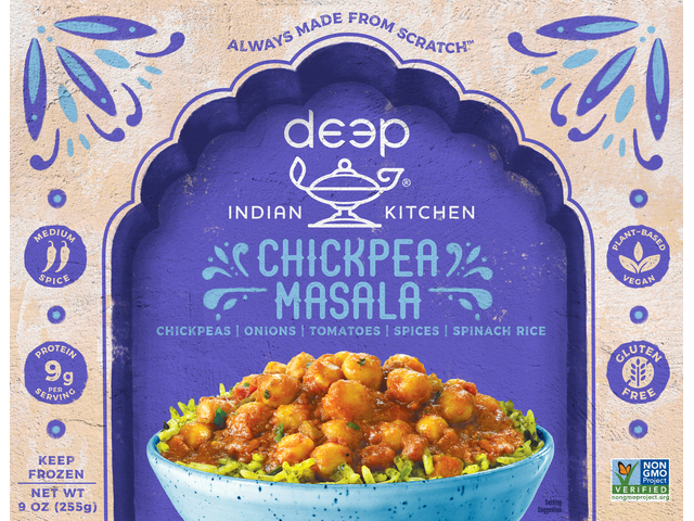 Chickpea Masala W/SpinachRice 9 oz