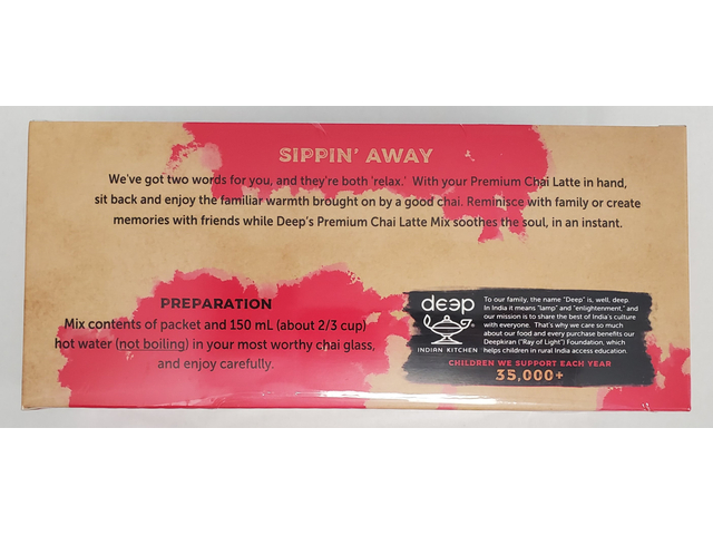 Chai Latte Mix - Masala (20 packets) (15.5oz)