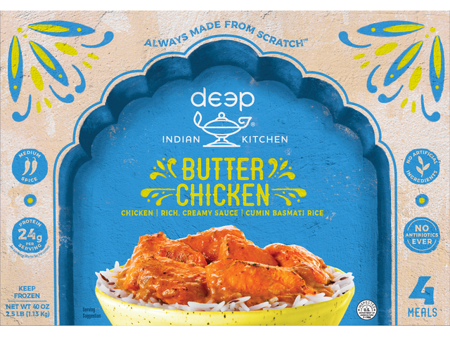 Butter Chicken w Cumin Rice x4T Crt