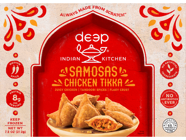 Chicken Tikka Samosas (8 pieces) (7.5oz)