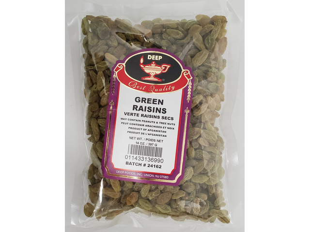 Green Raisins 14 oz