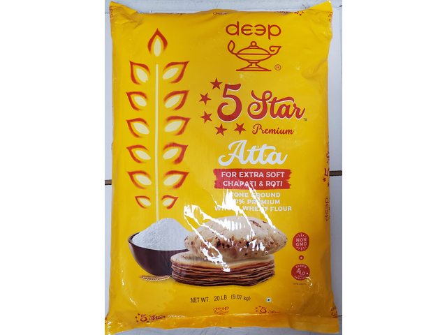 5 Star Premium Atta 20Lb