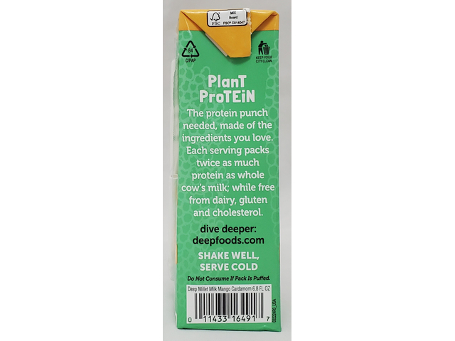 Millet Milk Mango Cardamom (6.8 fl oz)