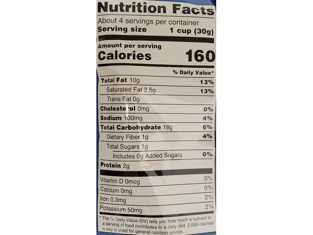 Chip Away-Classic Salted 4.6Oz