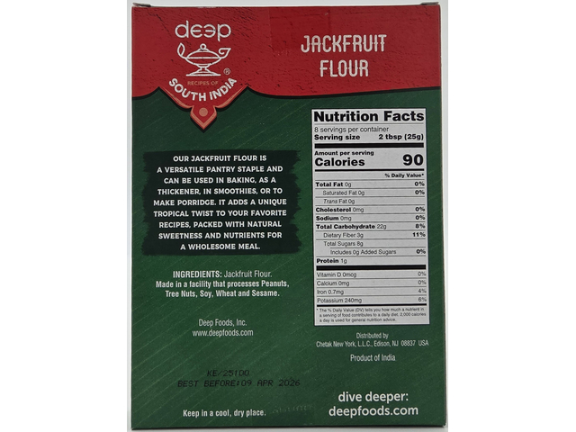 Jackfruit Flour 7Oz
