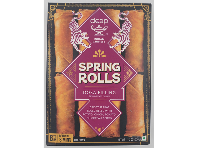Spring Rolls Dosa Filling