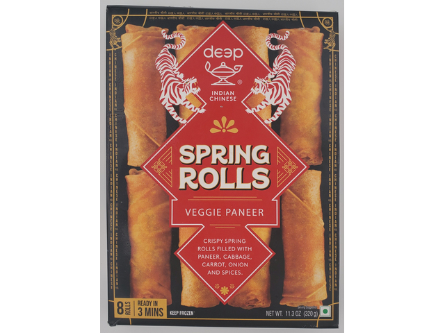 Spring Rolls Veggie Paneer