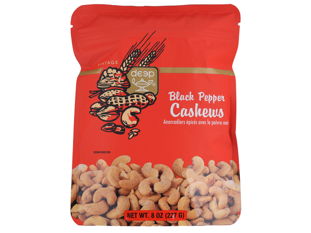 Spicy Cashews Black Pepper (8oz)