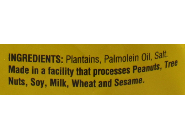 Round Plantain Chips (12oz)