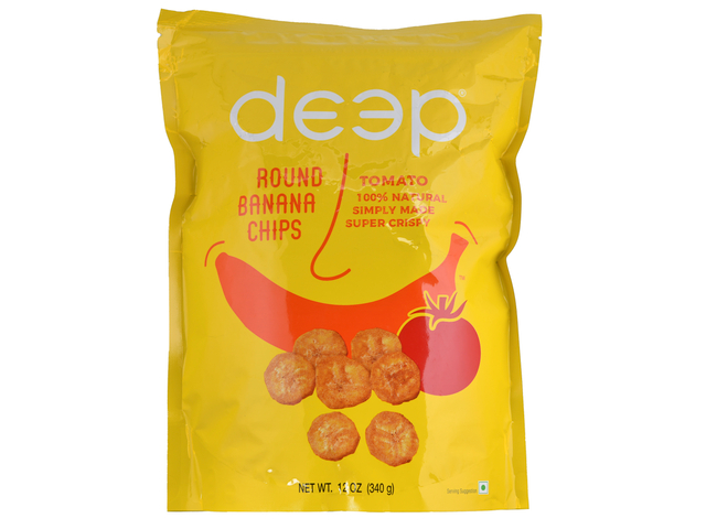 Tomato Round Banana Chips (12oz)
