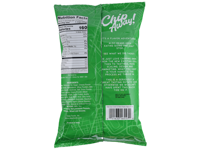 Chip Away Sour Cream Onion (4.6oz)