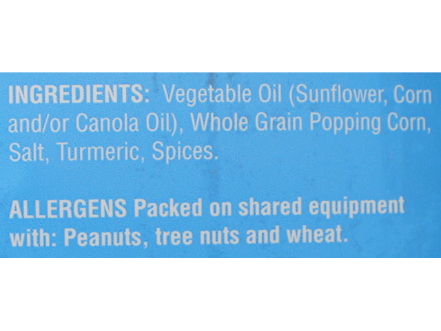 Turmeric Popcorn (5oz)