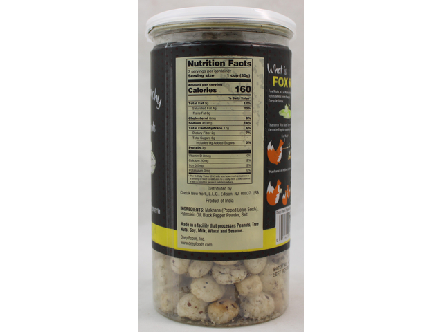 Black Pepper Makhana (3.2oz)