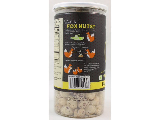 Black Pepper Makhana (3.2oz)