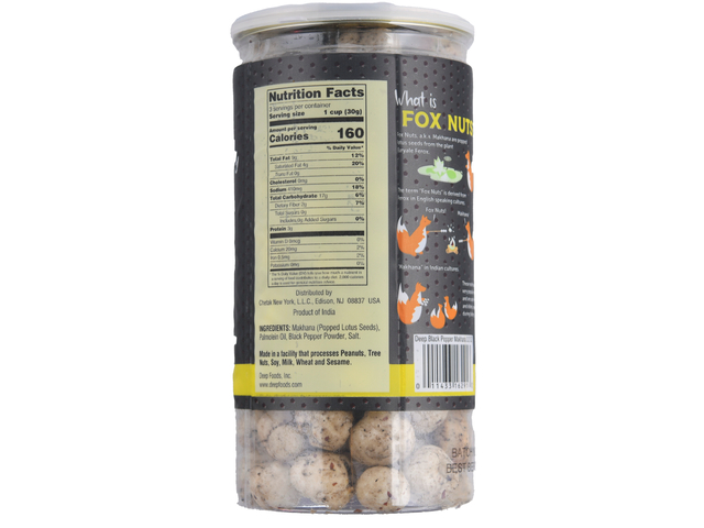 Black Pepper Makhana (3.2oz)