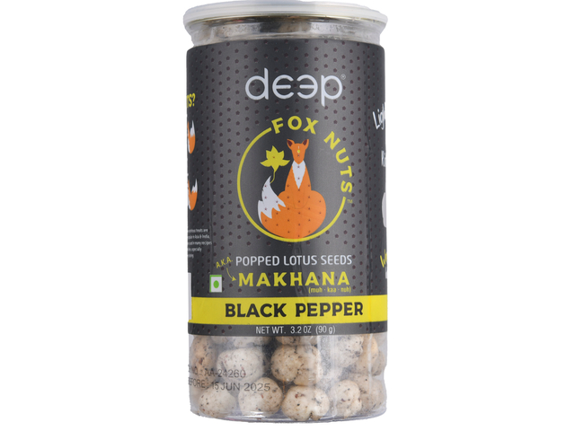 Black Pepper Makhana (3.2oz)