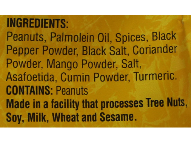 Masala Nuts Black Pepper Peanuts (8oz)