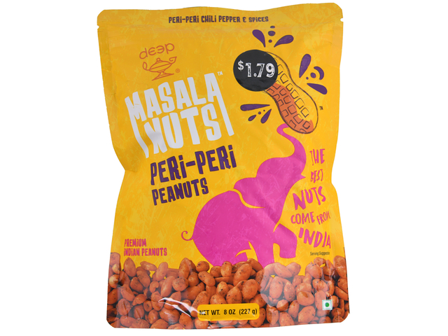 Masala Nuts Peri Peri Peanuts (8oz)