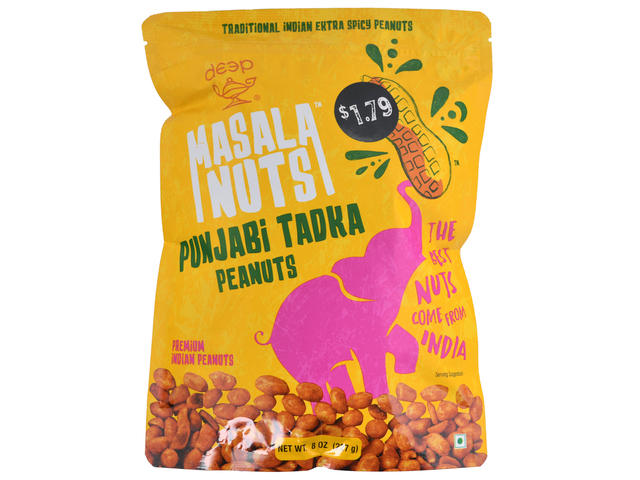 Masala Nuts Punjabi Tadka Peanuts (8oz)