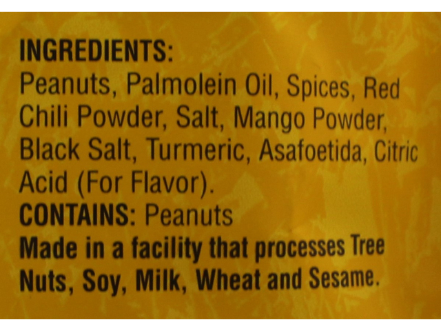 Masala Nuts Spicy Peanuts (8oz)