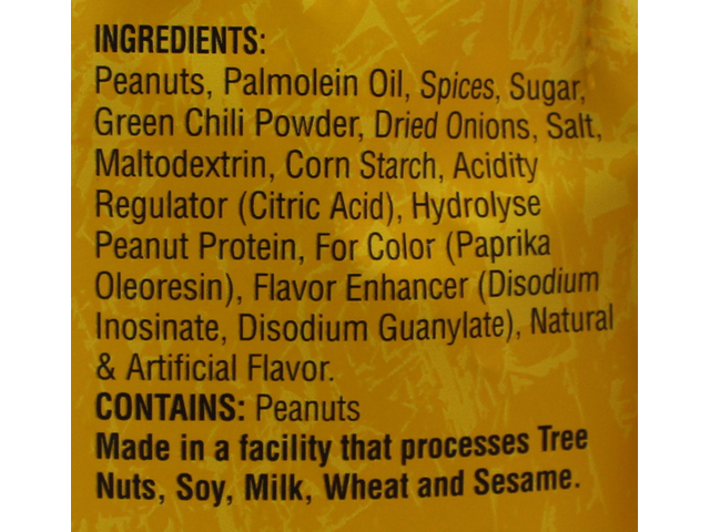 Masala Nuts Thai Sweet Chili Peanuts (8oz)