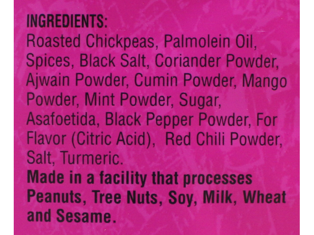 Masala Peas Black Pepper Chickpeas (8oz)