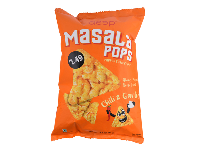 Masala Pops Chili & Garlic (2.8oz)