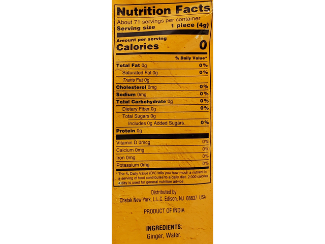 Ginger Quick Cubes (10oz)